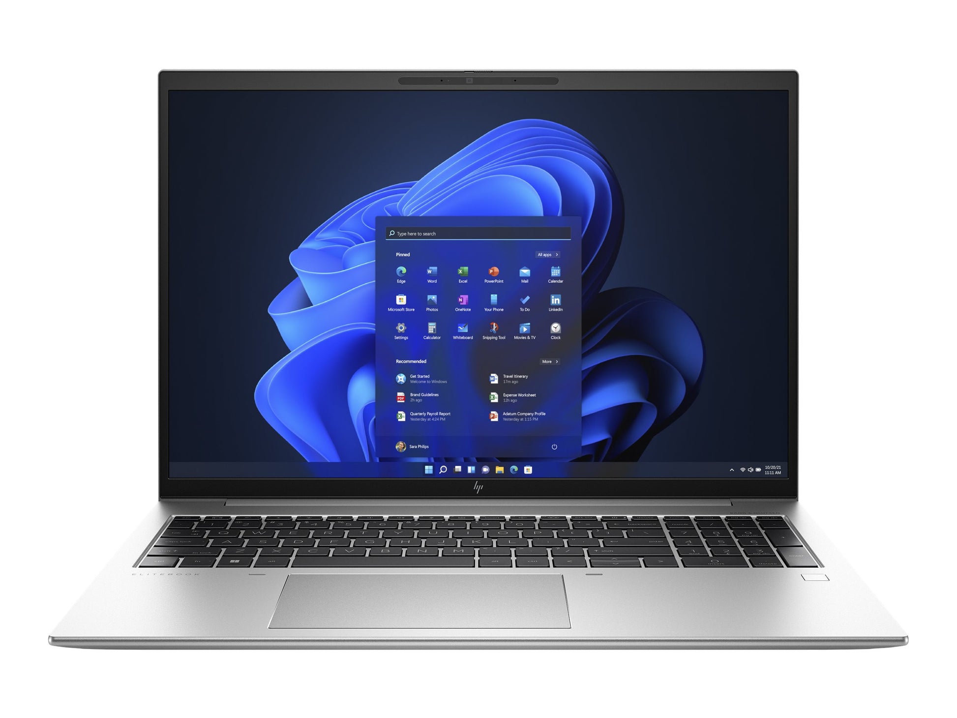 HP EliteBook 860 G9 vooraanzicht
